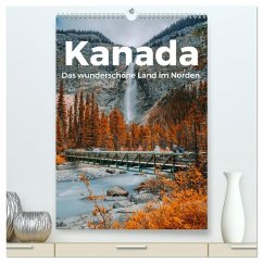 Kanada - Das wunderschöne Land im Norden. (hochwertiger Premium Wandkalender 2025 DIN A2 hoch), Kunstdruck in Hochglanz - Calvendo;Scott, M.