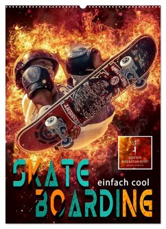 Skateboarding - einfach cool (Wandkalender 2025 DIN A2 hoch), CALVENDO Monatskalender - Calvendo;Roder, Peter