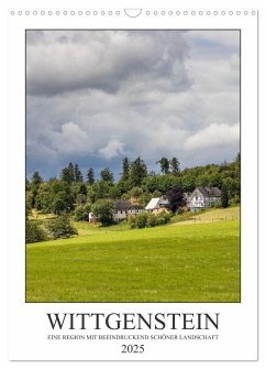Wittgenstein ¿ Eine Region mit beeindruckend schöner Landschaft (Wandkalender 2025 DIN A3 hoch), CALVENDO Monatskalender