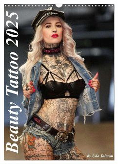 Beauty Tattoo 2025 (Wandkalender 2025 DIN A3 hoch), CALVENDO Monatskalender