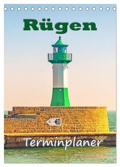 Rügen - Terminplaner (Tischkalender 2025 DIN A5 hoch), CALVENDO Monatskalender