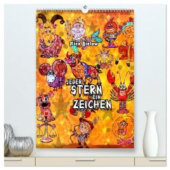 Jeder Stern ein Zeichen (hochwertiger Premium Wandkalender 2025 DIN A2 hoch), Kunstdruck in Hochglanz