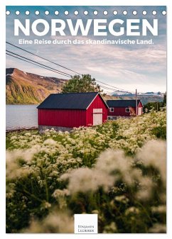 Norwegen - Eine Reise durch das skandinavische Land. (Tischkalender 2025 DIN A5 hoch), CALVENDO Monatskalender