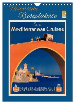 Historische Reiseplakate (Wandkalender 2025 DIN A4 hoch), CALVENDO Monatskalender - Calvendo;Müringer, Christian