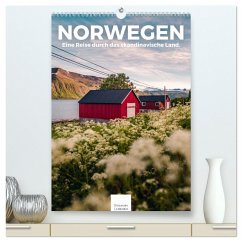 Norwegen - Eine Reise durch das skandinavische Land. (hochwertiger Premium Wandkalender 2025 DIN A2 hoch), Kunstdruck in Hochglanz