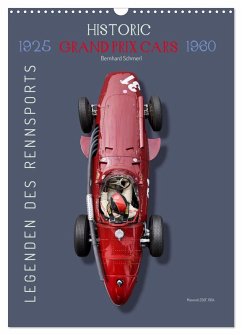 Legenden des Rennsports, Historic Grand Prix Cars 1925-1960 (Wandkalender 2025 DIN A3 hoch), CALVENDO Monatskalender - Calvendo;Schmerl, Bernhard