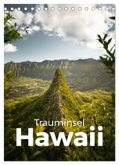 Trauminsel Hawaii (Tischkalender 2025 DIN A5 hoch), CALVENDO Monatskalender