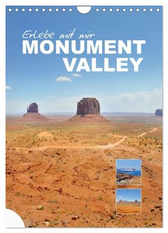 Erlebe mit mir das Monument Valley (Wandkalender 2025 DIN A4 hoch), CALVENDO Monatskalender