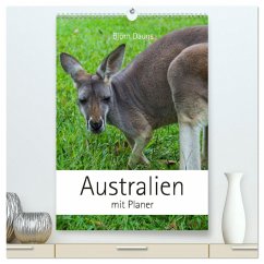 Australien mit Planer (hochwertiger Premium Wandkalender 2025 DIN A2 hoch), Kunstdruck in Hochglanz