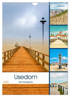 Usedom - Terminplaner (Wandkalender 2025 DIN A4 hoch), CALVENDO Monatskalender