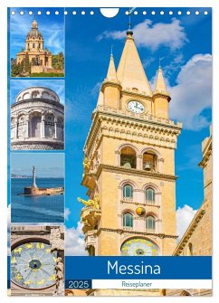 Messina - Reiseplaner (Wandkalender 2025 DIN A4 hoch), CALVENDO Monatskalender