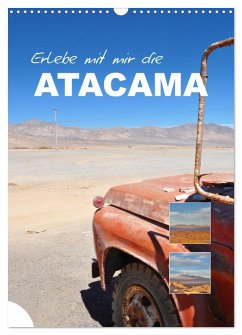 Erlebe mit mir die Atacama (Wandkalender 2025 DIN A3 hoch), CALVENDO Monatskalender