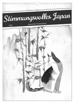 Stimmungsvolles Japan (Wandkalender 2025 DIN A3 hoch), CALVENDO Monatskalender