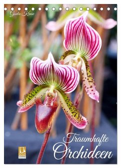 Traumhafte Orchideen (Tischkalender 2025 DIN A5 hoch), CALVENDO Monatskalender