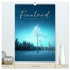 Finnland - Bezaubernde Schönheit. (hochwertiger Premium Wandkalender 2025 DIN A2 hoch), Kunstdruck in Hochglanz - Calvendo;Monkey, Happy