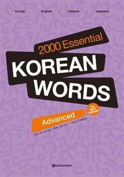 2000 Essential Korean Words Advanced - Min, Jin-young; Park, Jin-chul; Jang, Ji-yeong