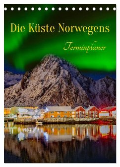 Die Küste Norwegens - Terminplaner (Tischkalender 2025 DIN A5 hoch), CALVENDO Monatskalender