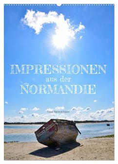 Impressionen aus der Normandie (Wandkalender 2025 DIN A2 hoch), CALVENDO Monatskalender