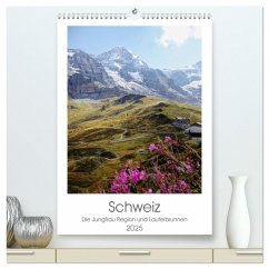 Schweiz (hochwertiger Premium Wandkalender 2025 DIN A2 hoch), Kunstdruck in Hochglanz - Calvendo;Petersen, Franziska