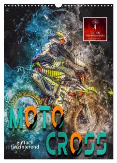 Motocross - einfach faszinierend (Wandkalender 2025 DIN A3 hoch), CALVENDO Monatskalender