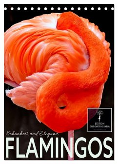 Flamingos - Eleganz und Schönheit (Tischkalender 2025 DIN A5 hoch), CALVENDO Monatskalender