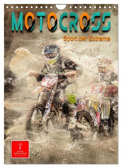 Motocross - Sport der Extreme (Wandkalender 2025 DIN A4 hoch), CALVENDO Monatskalender