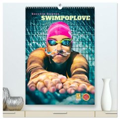 SWIMPOPLOVE (hochwertiger Premium Wandkalender 2025 DIN A2 hoch), Kunstdruck in Hochglanz - Calvendo;Kuntze, Kerstin