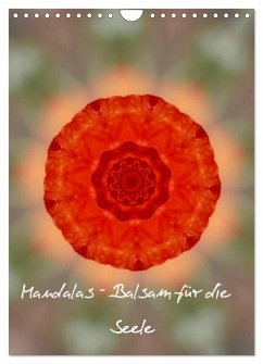 Mandalas - Balsam für die Seele (Wandkalender 2025 DIN A4 hoch), CALVENDO Monatskalender