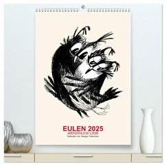 EULEN 2025 GRENZENLOSE LIEBE (hochwertiger Premium Wandkalender 2025 DIN A2 hoch), Kunstdruck in Hochglanz - Calvendo;Yakushev, Sergey