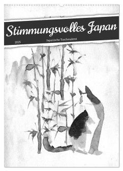 Stimmungsvolles Japan (Wandkalender 2025 DIN A2 hoch), CALVENDO Monatskalender - Calvendo;Lucia