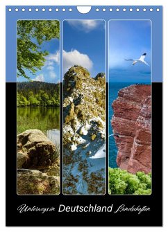 Unterwegs in Deutschland Landschaften (Wandkalender 2025 DIN A4 hoch), CALVENDO Monatskalender - Calvendo;Ziemer, Astrid
