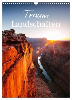 Traumlandschaften - Atemberaubende Naturszenen (Wandkalender 2025 DIN A3 hoch), CALVENDO Monatskalender