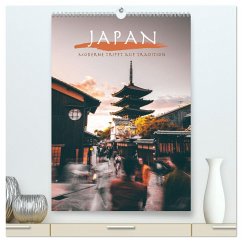 Japan - Moderne trifft auf Tradition. (hochwertiger Premium Wandkalender 2025 DIN A2 hoch), Kunstdruck in Hochglanz