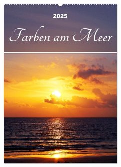 Farben am Meer (Wandkalender 2025 DIN A2 hoch), CALVENDO Monatskalender - Calvendo;Schumann, Bianca