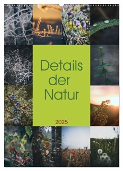 Details der Natur (Wandkalender 2025 DIN A2 hoch), CALVENDO Monatskalender