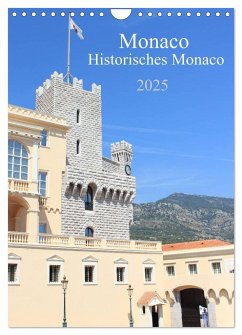 Monaco - Historisches Monaco (Wandkalender 2025 DIN A4 hoch), CALVENDO Monatskalender - Calvendo;pixs:sell