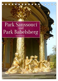 Park Sanssouci und Park Babelsberg (Tischkalender 2025 DIN A5 hoch), CALVENDO Monatskalender