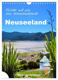 Erleben Sie mit mir das beeindruckende Neuseeland (Wandkalender 2025 DIN A4 hoch), CALVENDO Monatskalender