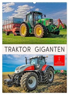 Traktor Giganten (Wandkalender 2025 DIN A2 hoch), CALVENDO Monatskalender - Calvendo;Roder, Peter