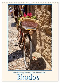 Ein Streifzug durch die Gassen der Insel Rhodos (Wandkalender 2025 DIN A3 hoch), CALVENDO Monatskalender - Calvendo;Gießmann-Keller, Nicole