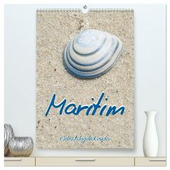 Maritim - Geburtstagskalender (hochwertiger Premium Wandkalender 2025 DIN A2 hoch), Kunstdruck in Hochglanz - Calvendo;Vahldiek, Carola