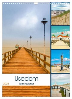 Usedom - Terminplaner (Wandkalender 2025 DIN A3 hoch), CALVENDO Monatskalender