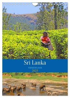 Sri Lanka - Terminplaner (Wandkalender 2025 DIN A4 hoch), CALVENDO Monatskalender