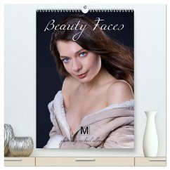 Beauty Faces, fotografiert von Michael Allmaier (hochwertiger Premium Wandkalender 2025 DIN A2 hoch), Kunstdruck in Hochglanz