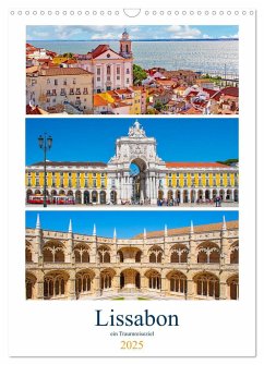 Lissabon - ein Traumreiseziel (Wandkalender 2025 DIN A3 hoch), CALVENDO Monatskalender