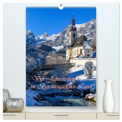 Vier Jahreszeiten im Berchtesgadener Land (hochwertiger Premium Wandkalender 2025 DIN A2 hoch), Kunstdruck in Hochglanz - Calvendo;Wilczek, Dieter