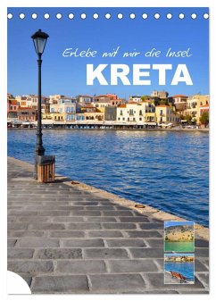 Erlebe mit mir die Insel Kreta (Tischkalender 2025 DIN A5 hoch), CALVENDO Monatskalender - Calvendo;Büscher, Nadine