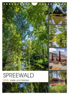 SPREEWALD Idylle und Historie (Wandkalender 2025 DIN A4 hoch), CALVENDO Monatskalender