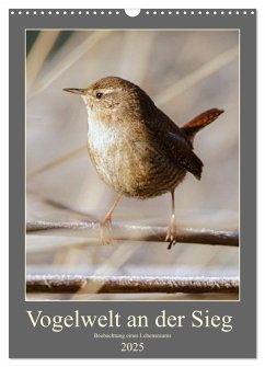 Vogelwelt an der Sieg (Wandkalender 2025 DIN A3 hoch), CALVENDO Monatskalender