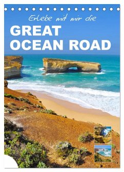 Erlebe mit mir die Great Ocean Road (Tischkalender 2025 DIN A5 hoch), CALVENDO Monatskalender